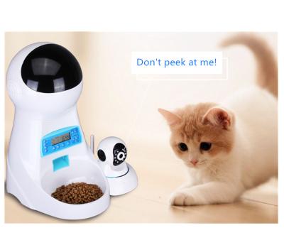 China Auto Automatic Pet Feeder with Camera Video Monitoring Care Pets Auto Pet Feeder for Food and Auto Pet Feeder Manual for sale