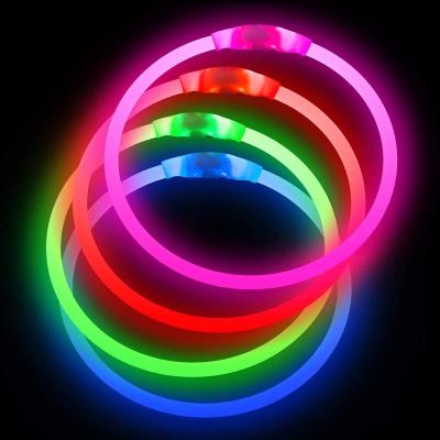 China Lights LED Safety Collar, Universal Collar, Reusable Visibility Collar For Pets for sale