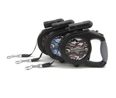 China Durable 8M Retractable Dog Leash With Flashing Leash And Lead for sale