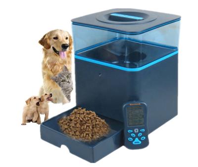 China 4.5L Auto Smart Automatic Pet Feeder With Dog Bowl for sale