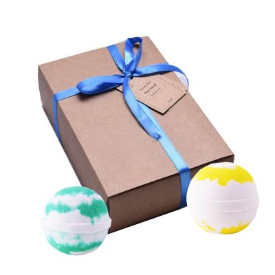 China Home Hotel Spa Bathroom Private Label Ball Bomb Competitive Price Bath Bomb Therapy Bath Bomb Gift Colorful Moving Set for sale