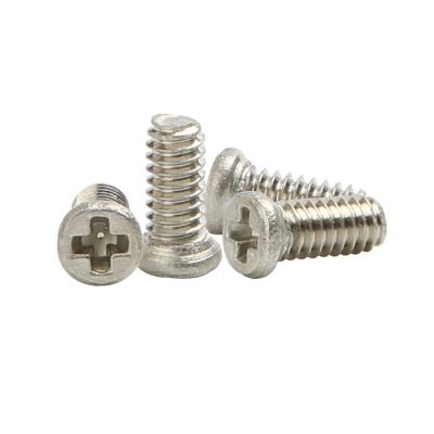 China Stainless Steel SS Pan Head Phillips Small Screws Titanium For Goggles for sale