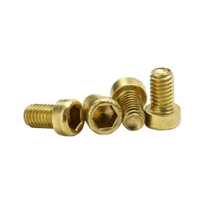 China Cup Head Copper Hexagon Cup Customized Socket Machine Screws for sale