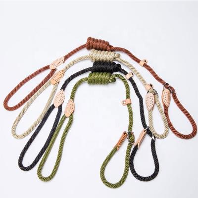 China Thoughtful Hot Selling Insti Long Rope Dog Leash Strong Rope Dog Leash Leather for sale