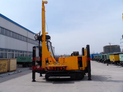 China Crawler Mounted Hydraulic Water Well Drilling Rig with 112kw Diesel Power Type JKS300 for sale