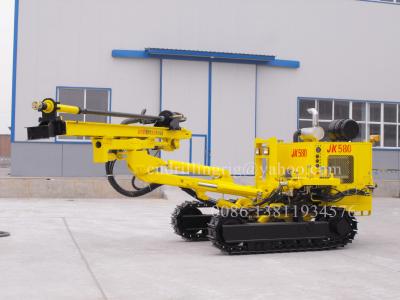 China Hydraulic Crawler DTH Drilling Rig for Building / Road / Civil Engineering JK580 for sale