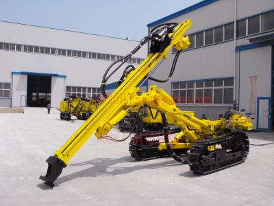 China High Pressure Pneumatic Rock Blasting DTH Drilling Rig for 40m Drilling Depth 90 - 165 mm Dia for sale