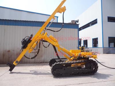 China T38 / T51 shank DTH Drilling Rig , 25m Depth Full Pneumatic Top Hammer Drill Rigs for sale