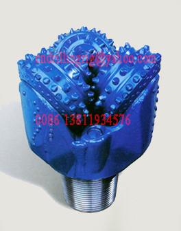 China Standard IADC117 Forging TCI Tricone Drill Bit , Rotary Mining Rock Drilling Bits for sale