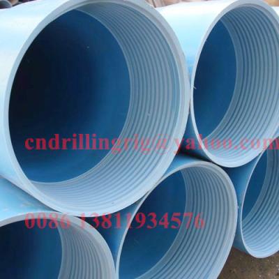 China PVC Casing and screen pipe water well drilling parts 1m 3m 6m for sale