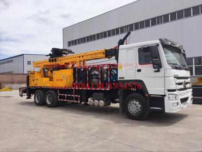 China Rotary borehole drilling rig , 600m drilling capacity well drilling machines JKCS600 for sale