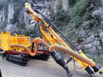 China JK590 Quarry / mining / construction down the hole drilling rig , 40m drilling capacity for sale