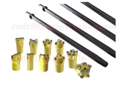 China H19 Hex Chisel Bit Integral Rock Drill Rods 19*108mm Stable And Reliable for sale