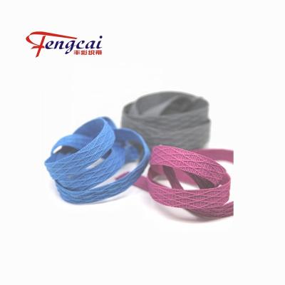 China Durable 20mm Colored Net Pattern Polyester Webbing Strap for sale