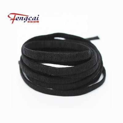 China 5mm flat tube black strap /High resistance elastic strap /earloop for sale