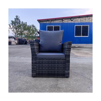 China Durable wholesale outdoor patio set dining room furniture 8 seater high quality customised reclining black white wooden garden chairs for sale