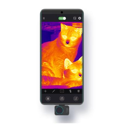 China 100m Infiray P2 External Multifunctional Thermal Imager Camera Thermal Imaging High Quality Phone For Android for sale