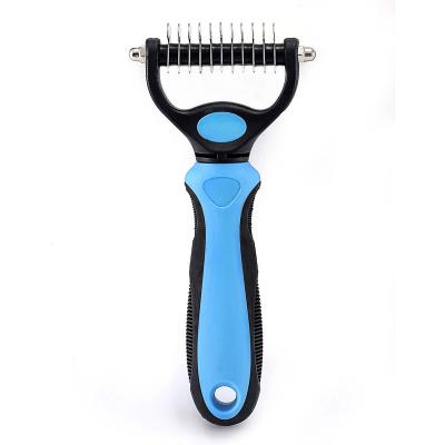 China Viable Pet Hair Removal Colored Grooming Smooth Thrown Brush Throwing Blades Cat Combs Dog Combs Sheders Pet Grooming Products for sale