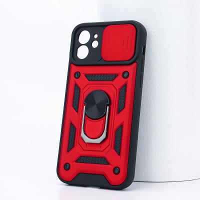 China Camera Shockproof TPU Sliding Protection Cover Ring Bracket Cool Phone Cases For Samsung A70 A51 for sale