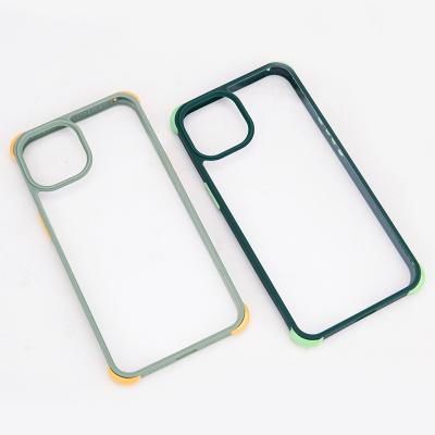 China Shockproof For iPhone 13 Clear Mini Bumper Case PC Hard Plastic Designer Crystal Back Cover Custom Logo for sale