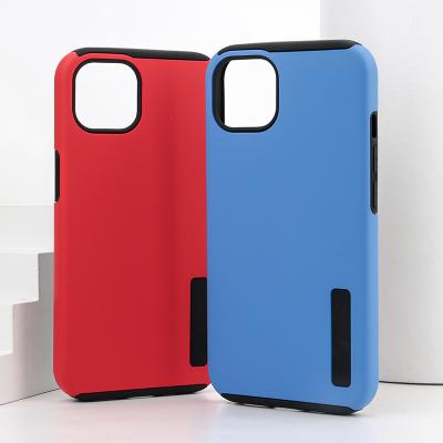 China Two In One 2mm Camera 2 Protector In 1 Hybrid Mobile Case For iPhone 13 Smartphone Custom Logo Phone Case for sale