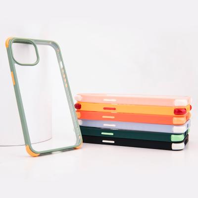 China Smartphone Shockproof Accessories Shockproof Clear Bumper Cover For iPhone 13 Pro Max Phone Case for sale