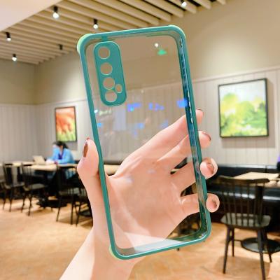 China Shockproof For Realme 7 Bumper Mobile Phone Corner Cover Transparent Clear Phone Phone Case for sale