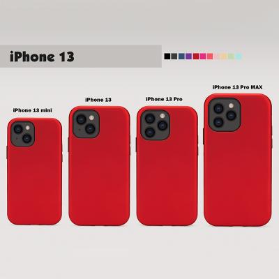 China Shockproof for iPhone 13 13pro Mobile Shell Wholesale 3 in 1 Full Cover Protective Cell Phone Shockproof Case for sale