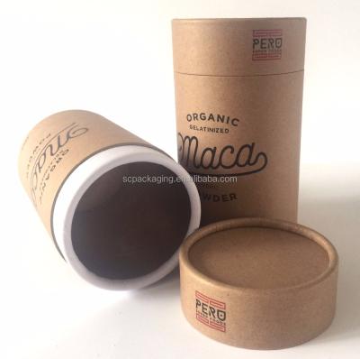 China wholesale price recyclable round tube packaging paper box cylinder paper box craft card tube box clothing packaging made in china for sale