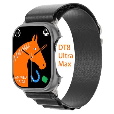 China Ultra Max GPS Navigation DT8 BT Smart Watch Touch Watch App Connect Support Fitness Monitor RTL8762DK Chip Smart Watch for sale