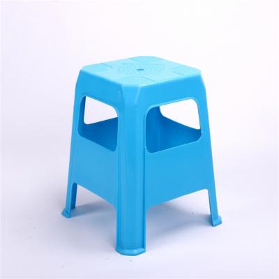 China Modern Furniture 2019 Modern Design PP Indoor Outdoor Square Stackable Plastic Stool for sale