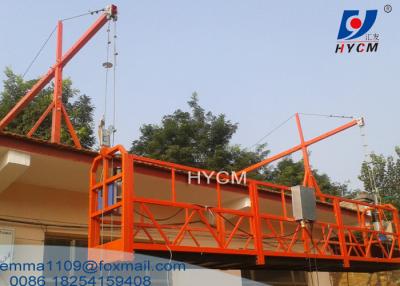 China 630kg Working Platform ZLP630 Aluminum Alloy Platform Material Hanging Scaffolding for sale