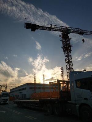 China New not Used Tower Crane PT6015 Topless Tower Crane Free stnading Height 45m for sale