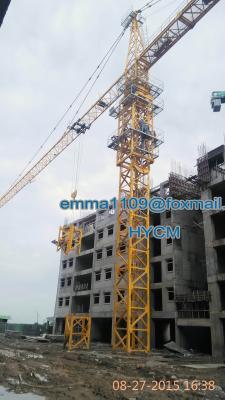 China Reliable Quality Favorable Price QTZ Series Tower Crane 500 With VFD control for sale