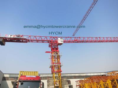 China Huge QTP8025 80M Jib Crane Headless Type Of Tower Crane Three Mechanisms for sale