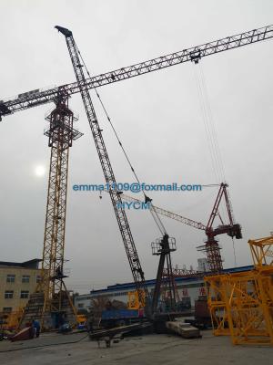 China Small Derrick Crane 4 Ton Capacity at 100m Height 30m Luffing Jib Type for sale