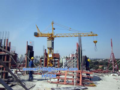 China Small Inner Climbing Tower Crane 0.7t Load 10m Height 440V/60Hz Specification for sale