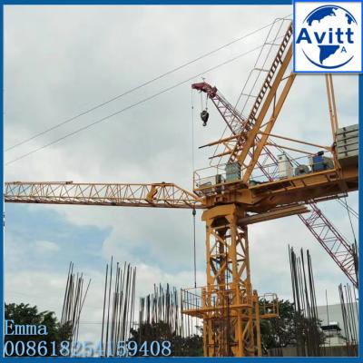 China Hot Sell QTD4015 Luffting Tower Crane 40meters Jib 6tons Load Capacity for sale