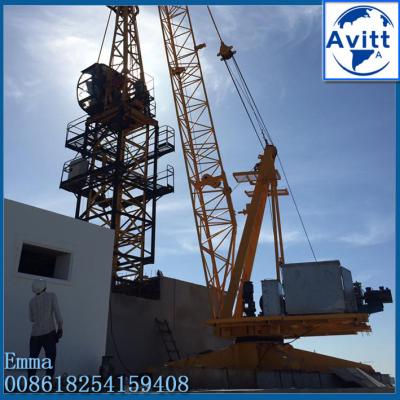 China 10 t Derrick Crane 18 meters Range 150m Height Building Construction Equipment for sale