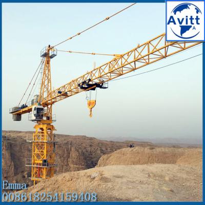 China QTZ 250 16t Building Tower Crane Remote Control 70 m Jib Boom ISO CE EAC Certifacte for sale