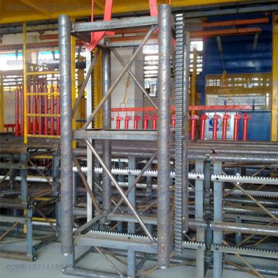 China GJJ Building Hoist Spare Parts 1.508m Mast Sections Factory Price for sale