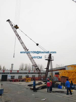 China D3015 Derrick Tower Crane 30mts Luffing Jib 1,5 Tonnen Tip Load FOB Preis zu verkaufen