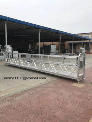 China zlp800 Gondola Alloy Material Platform and Hot Galvanized Suspension Mechanism for sale