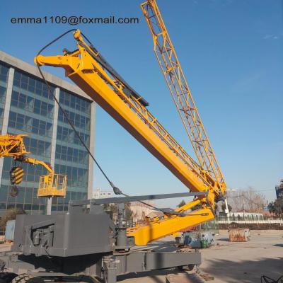 China High Configure Travelling Tower Crane Foldable 2 Ton Mini Mobile Self Erect for sale