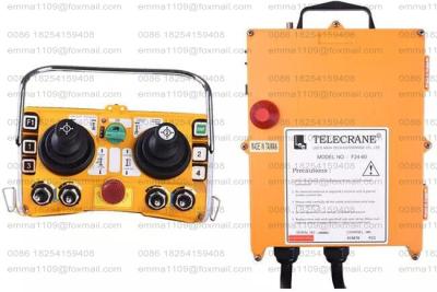 China 220V/380V F24-60 Waterproof Industrial Radio Remote Joystick Control for sale