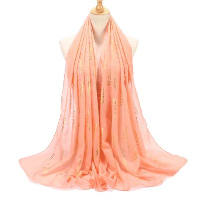 China Malaysia Popular Glitter Metallic Shawls And Wraps For Evening Formal Dresses Head Scarf for sale