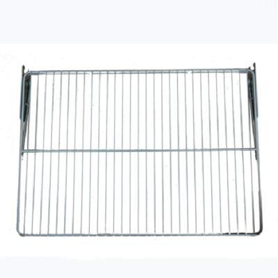 China Household Size White Customized Stainless Steel Refrigerator Wire Shelf Or Basket for sale