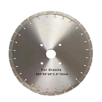 China High Quality 400mm Inch High Speed ​​Smooth Edge 16 Laser Welded Diamond Granite Cutting Disc Circular Saw Blades For Stone for sale