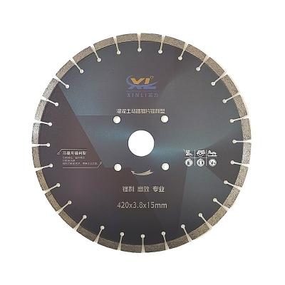 China High Speed ​​Smooth Edge 400mm Cutters 16INCH Replacement Parts Diamond Concrete Circular Concrete Saw Blades for sale