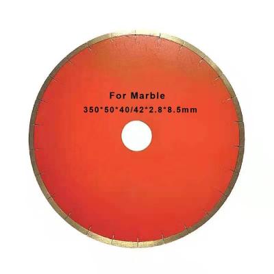 China Smooth Edge 14 Inch 350mm Fast Cutting Marble Cutting Discs High Speed ​​Diamond Cutting Disc For Marble Granite for sale